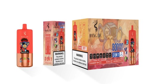 The Bang de 80000: 80,000 พัฟ, 3 รสชาติ, 1 มหากาพย์ vape
