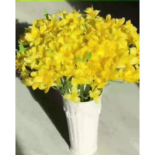 হলুদ অ্যালস্ট্রোমেরিয়া - বিয়ের জন্য প্রিমিয়াম ফ্রেশ কাট ফ্লাওয়ার স্যুট