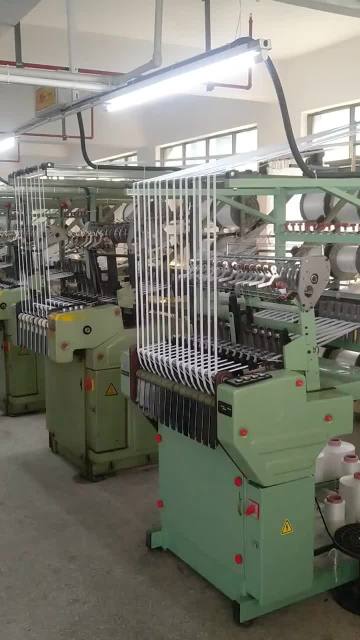 Nylon zipper production workshop