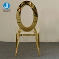 Wholesale Stainless Steel Gold O Shaped Baroque Wedding Chairs for Sale1