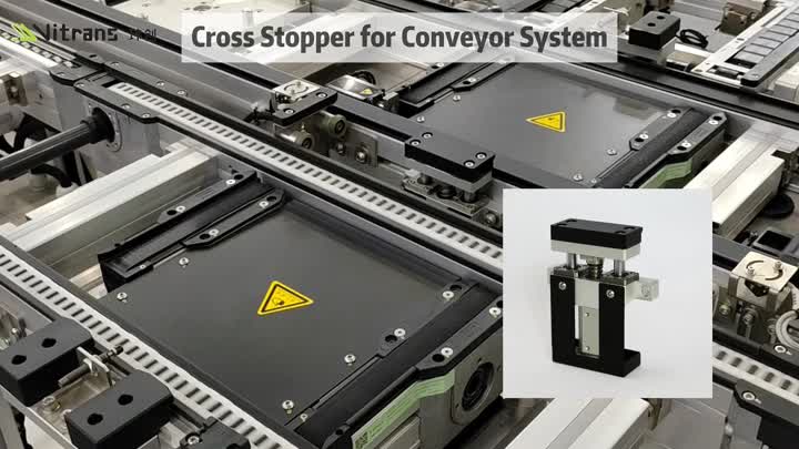 Cross Stopper for Pallet Conveyor System