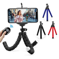 Factory Outlet Sponge Mobile Phone Holder for TikTok Live Streaming & Selfie Remote Control with Flexible Tripod1