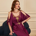 تولید کننده لباس مهمانی خاورمیانه سردشانه توری الماس مراکشی عربی دبی Jalabiya Abaya1