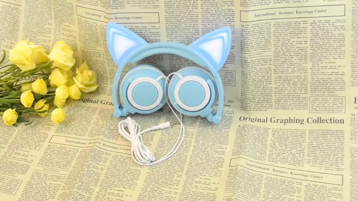 blue cat ear headphones.mp4