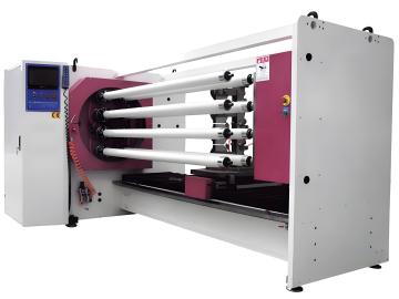 Single-axis precision slitting machine