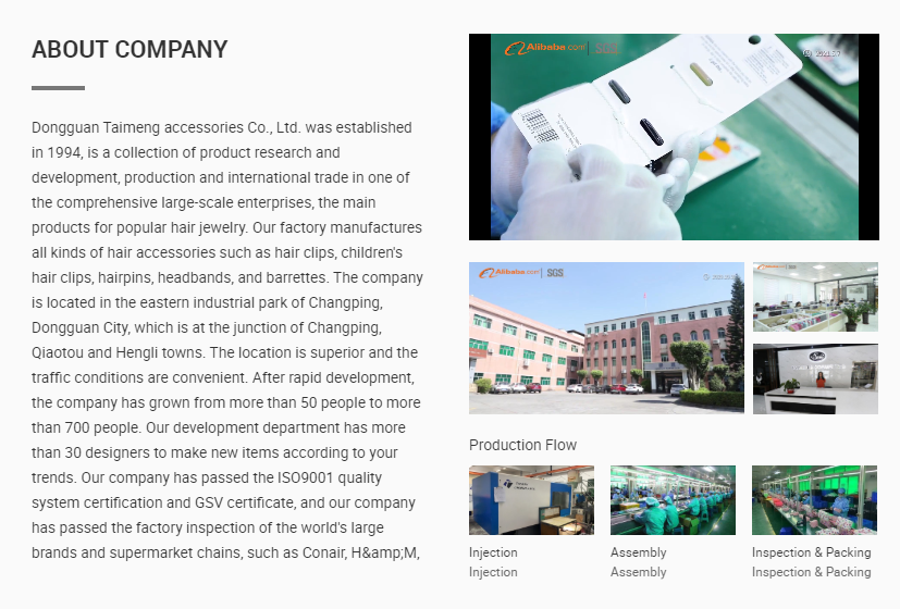 Dongguan Taimeng Accessories Co.,Ltd