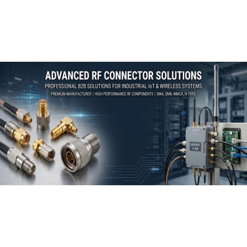 Como escolher o conector RF certo para IoT e dispositivos sem fio