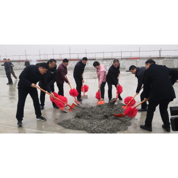 [Goed nieuws van de Kamer van Koophandel] De Dongguan Qichun Chamber of Commerce hield met succes de topping-ceremonie voor het Hubei Hongyi Haofushi Apparel Project