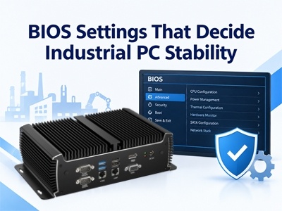 Cài đặt BIOS quyết định độ ổn định của PC công nghiệp
