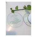Hot Sale Pattern Coaster Set Glass Drink Coaster1