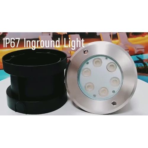 6watt high power 304 stainless steel garden underground lights