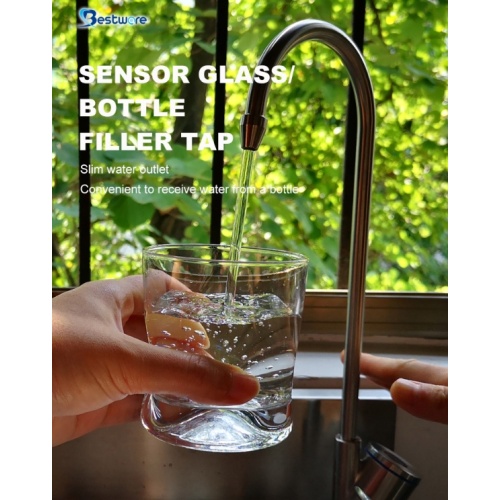 Efficacité et durabilité: les avantages environnementaux des robinets de bulles à boire du capteur