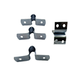 Modern Galvanized Steel Door Lock for Shower Rooms1