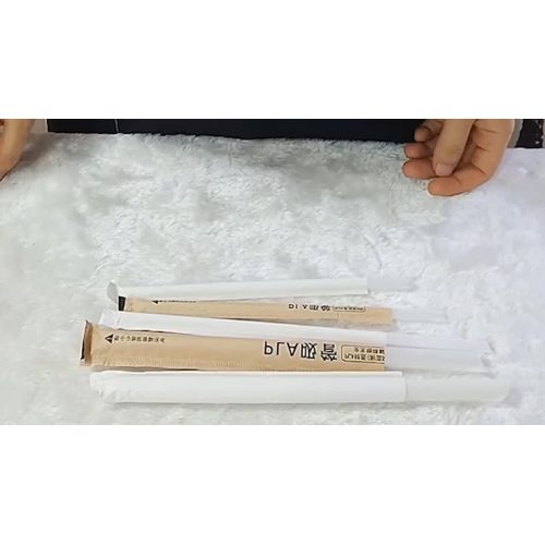 Biodegradable disposable straws