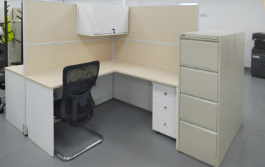 Semi-open office area