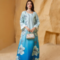 Uni Abaya عمده فروشی لباس مسلمان ترکیه گلدار اسلیمی بلند لباس زنانه نیدا دبی Abaya1