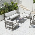 Groothandel gratis monster waterdichte hoge dichtheid spons metaal aluminium legering tuin hotel patio buitendiemen111