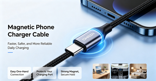 磁気携帯電話充電ケーブル: 毎日の充電体験をアップグレードし、デバイスのポートを保護