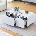 Modern Fridge Tables with USB Wireless Charging for Luxury Living Rooms1