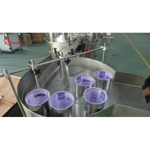 can sealing capping line for metal cans