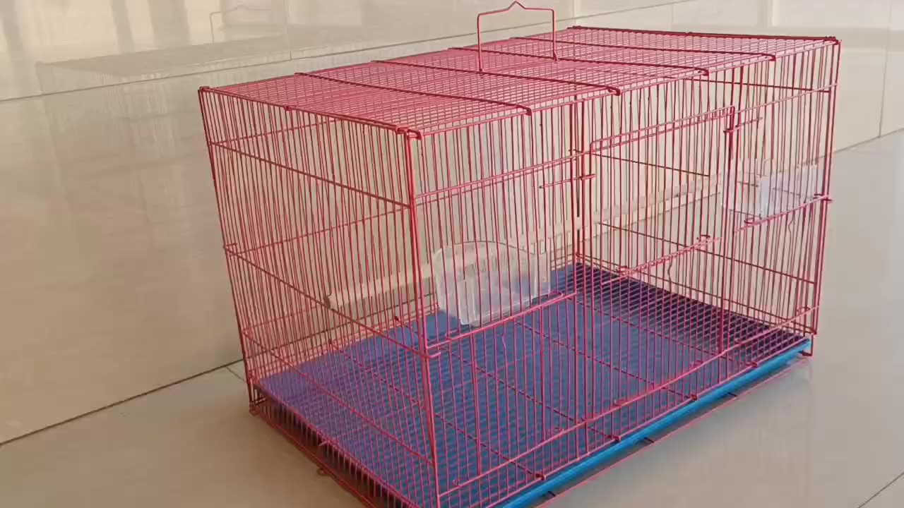 Zusammenklappbar großer Dekor 500 Vögel Schicht Käfig Cockatiel Bird Cage1