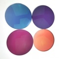 1.56 Bifocal Lenses with Blue Cut, Photochromic Function in Grey and Brown Colors: Round Top Design Featuring Progressive Vision within the Lens1
