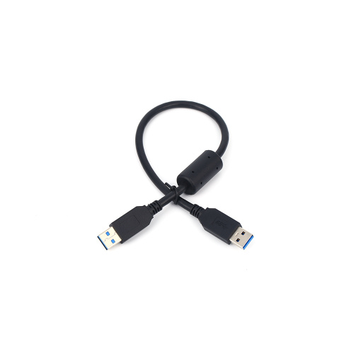 Kurzes USB 3.0-Stecker-Stecker-Kabel mit EMI-Ferritkern