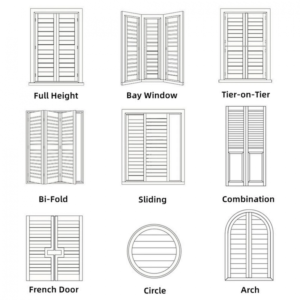 Basswood Shutters