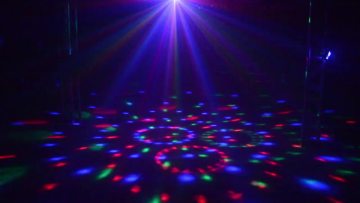 Lanya  Nightclub Stage RGB  Colorful Crystal Magic Rotating Musical Player Disco Dancing Party  Holiday Wedding Ambient Light1