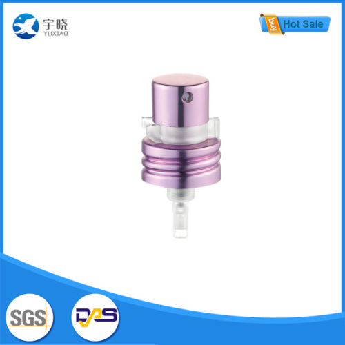 Ningbo Yuxiao Plastic выпускает серебристо-хромовый пластиковый распылительный насос для мелкодисперсного тумана для систем косметической упаковки