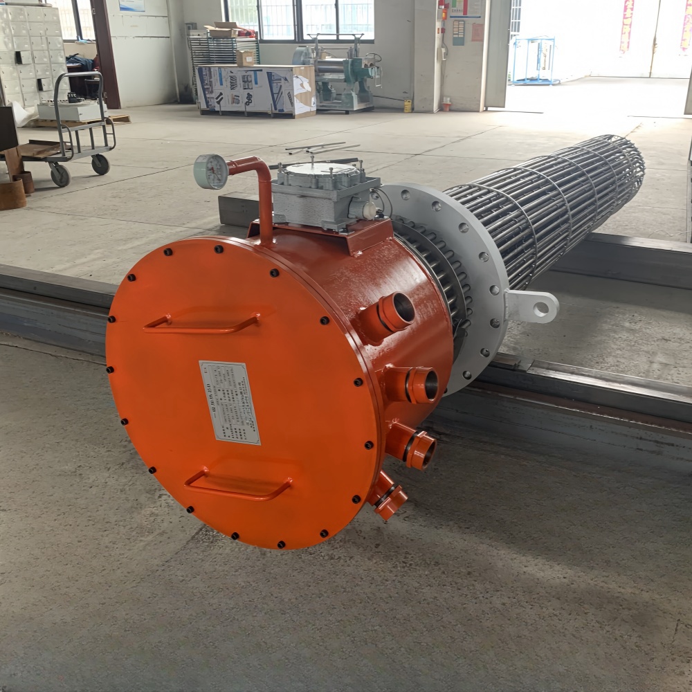 Calentador eléctrico a prueba de explosión de brida