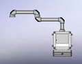 CNC工作機械用のアルミニウムカンチレバー制御ボックスレーザー切断機その他の工作機械アクセサリー1