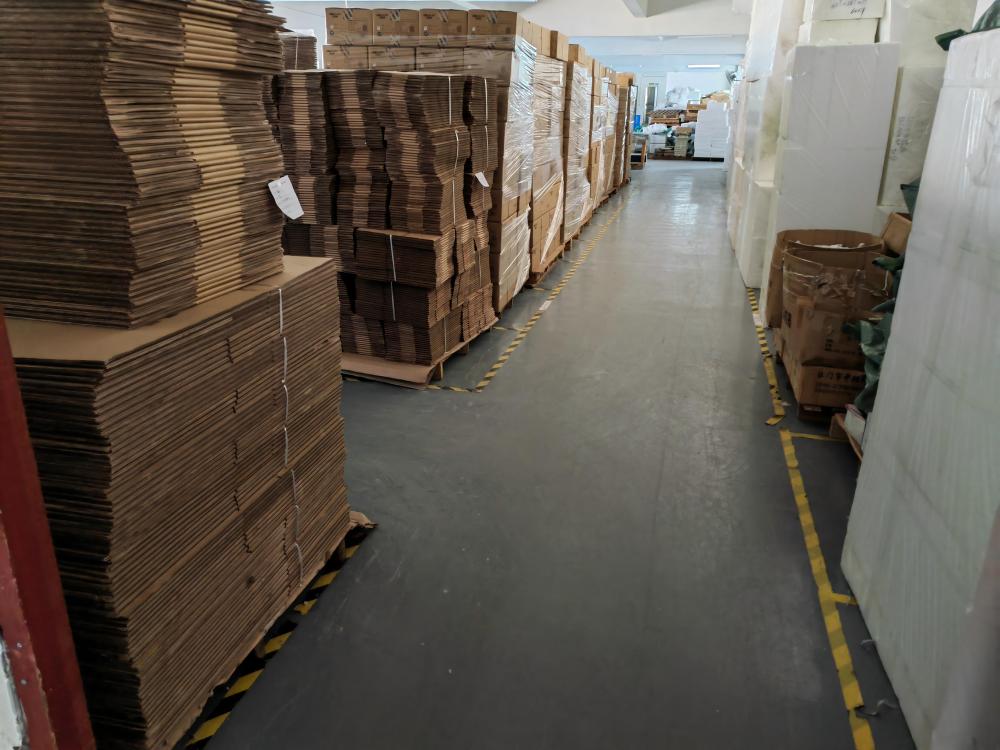 Raw material warehouse