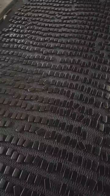 black plastic coated
