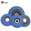 4-1/2*7/8 Inch G80 Zirconia Flap Disc for Angle Grinder Stainless Steel1