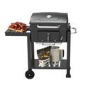 Popular Heavy Duty Backyard Outdoor Barbeque Smoker Bbq Grill Trolley Charcoal Barbecue Grill With Side Table1