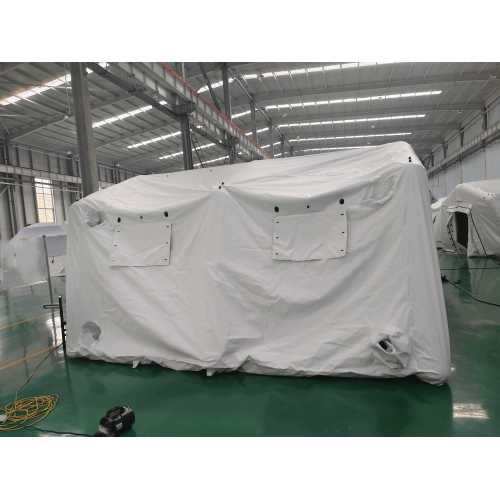White Inflatable Tent - 3 arches