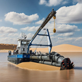 Factory Manufacture Cutter Suction Dredger Sand Dredging Barge for Sale1