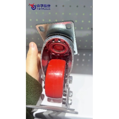 Mittlerer Dienst Red TPU Caster Wheel