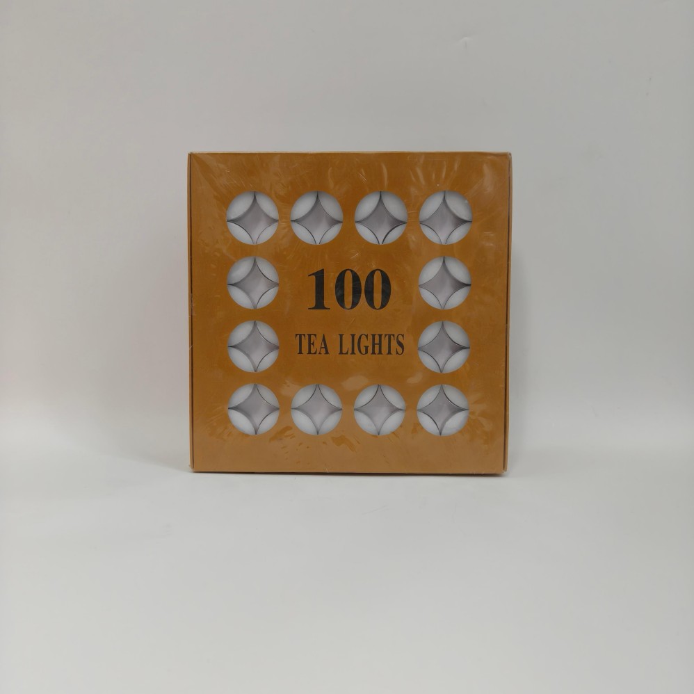 Tealight candle box package