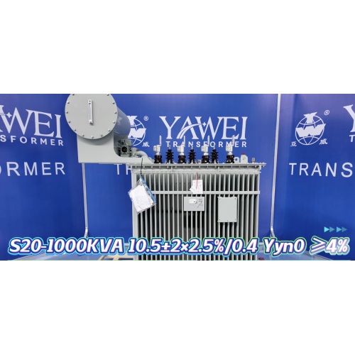 1000KVA 10,5KV DISTRIBUČNÍ TRANSFORNER