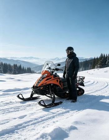 Skuter śnieżny Orange Utility Mountain