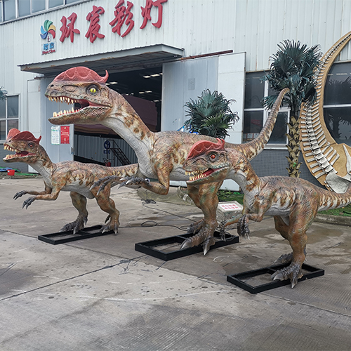 jurassic park dilophosaurus animatronic