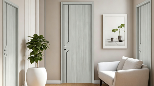 La série de portes d'armoires et de portes d'armoires en bois respectueuses de l'environnement optimise la rénovation intérieure moderne