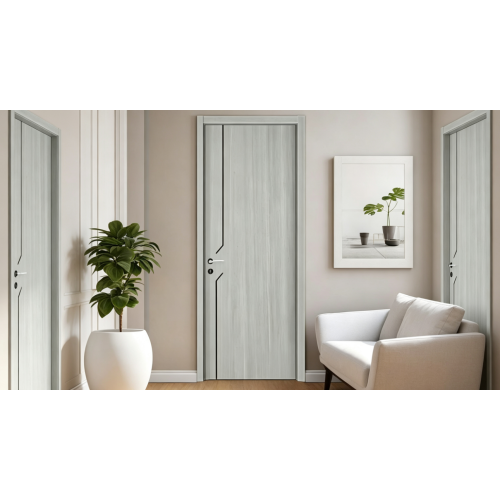 La série de portes d'armoires et de portes d'armoires en bois respectueuses de l'environnement optimise la rénovation intérieure moderne