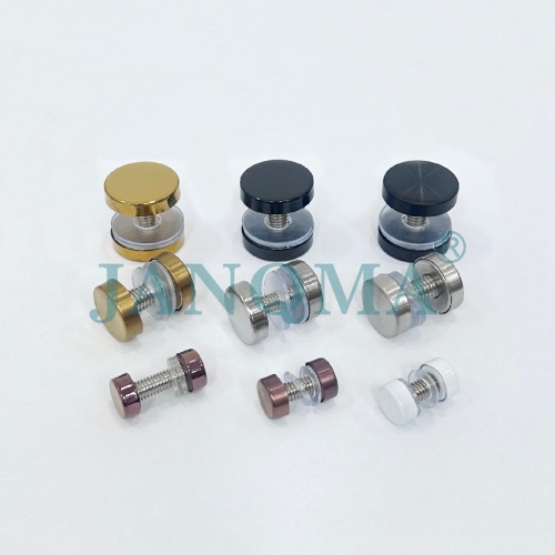 Features of Sand Rose Gold Double Head Glass Acrylic Screw