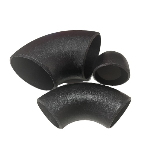 Carbon Steel Sr Elbow Black Paint