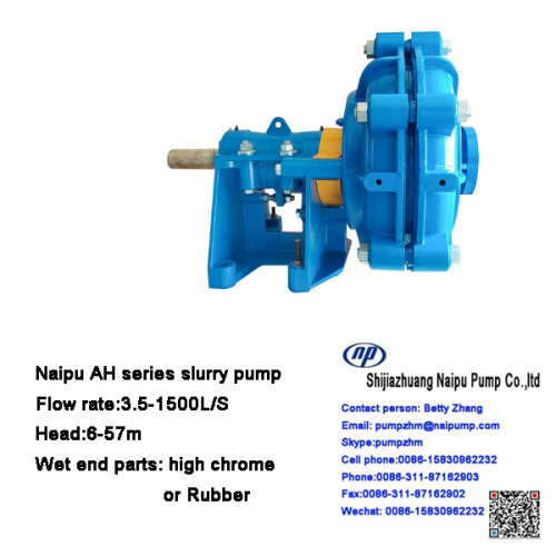 4/3D Slurry Pompası 3/2C Bulamaç Pompası 8/6E Slurry Pompaları