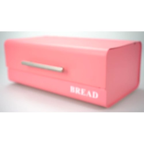 pink open top bread box