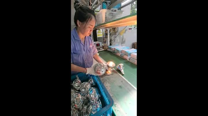 Light bulb power on inspection